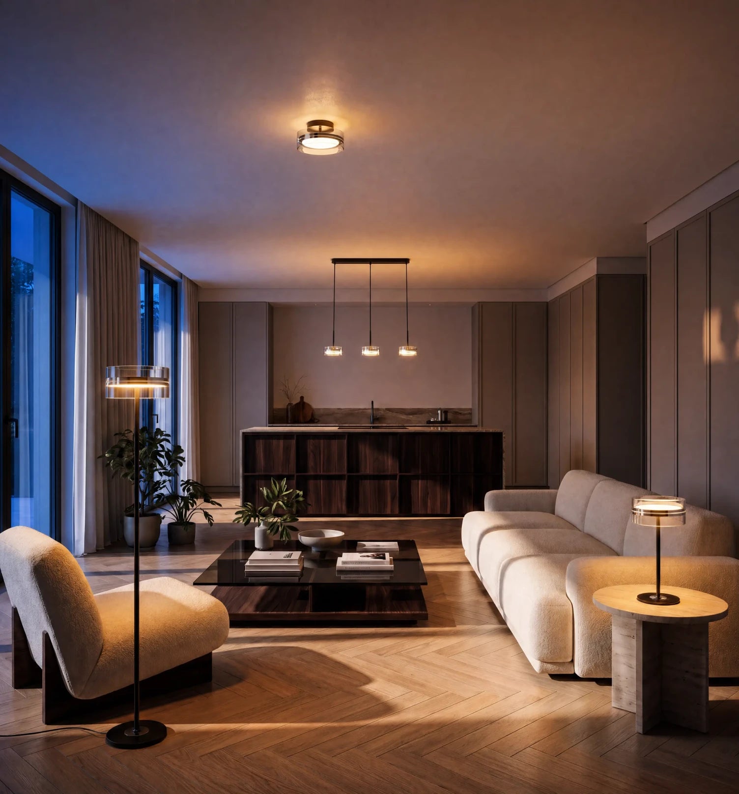 Von der Decke bis zum Nachttisch