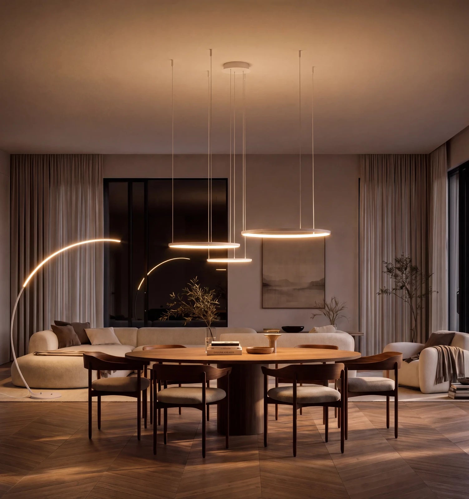 Zwei Designs, ein Lichtkonzept