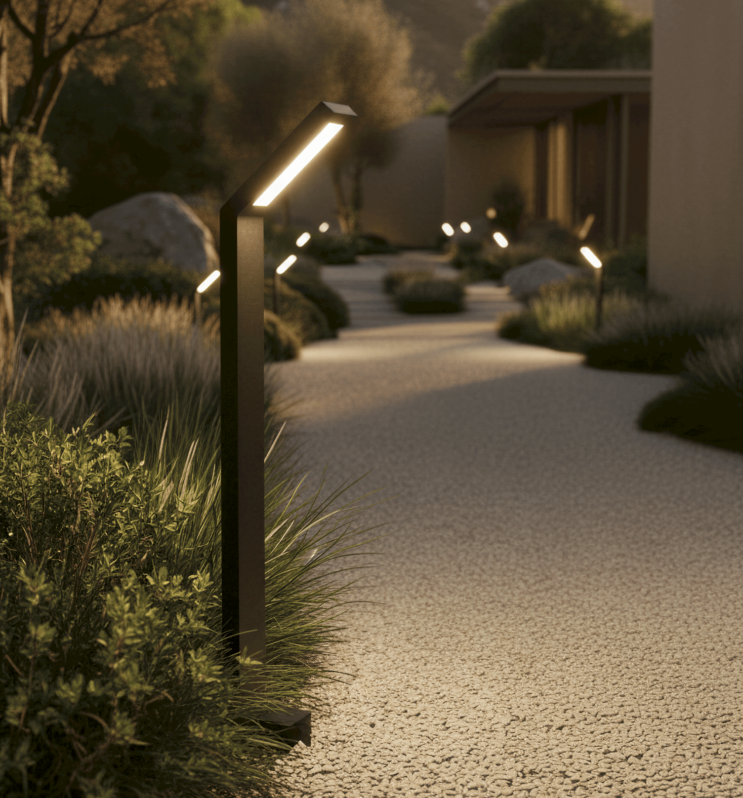 Linee pulite per spazi esterni moderni