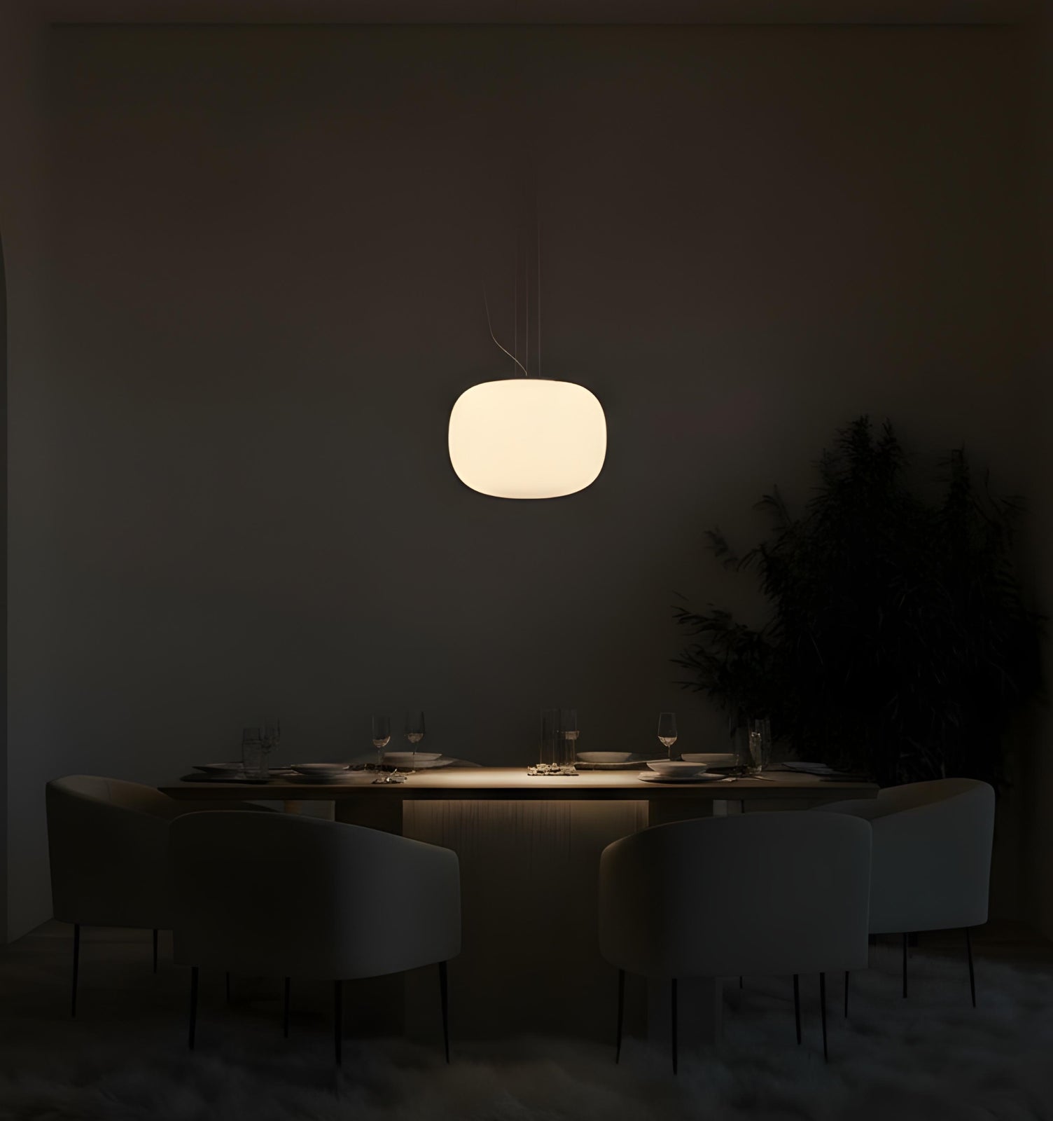 Ein Design-Statement bei Tag und Nacht